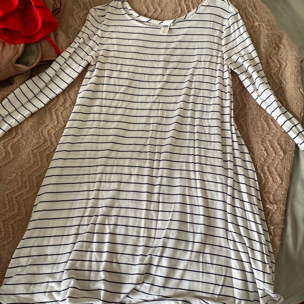 Womens Long Sleeve Baby Doll dress